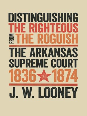 cover image of Distinguishing the Righteous from the Roguish